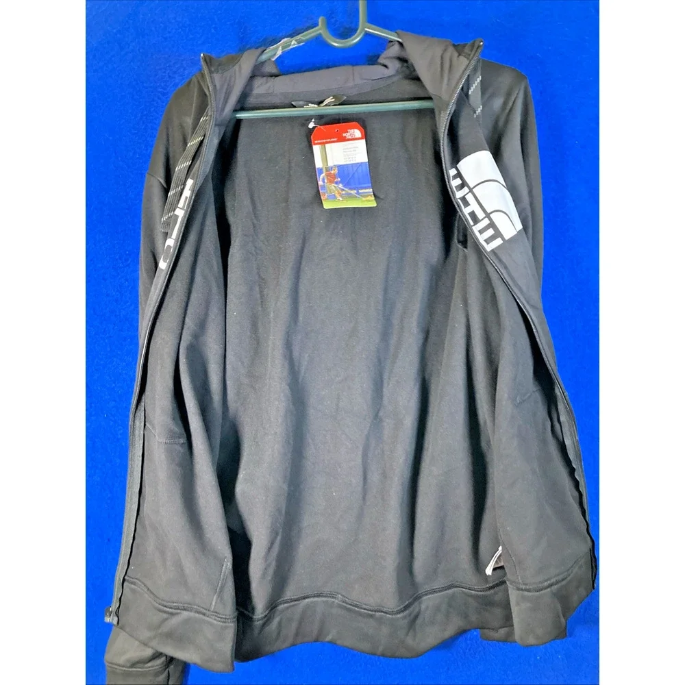 The North Face Men's Half Dome Full Zip Hoodie Black Size Large NWT